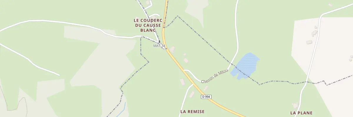 Plan du 5038 Las Riviozes à Asprières