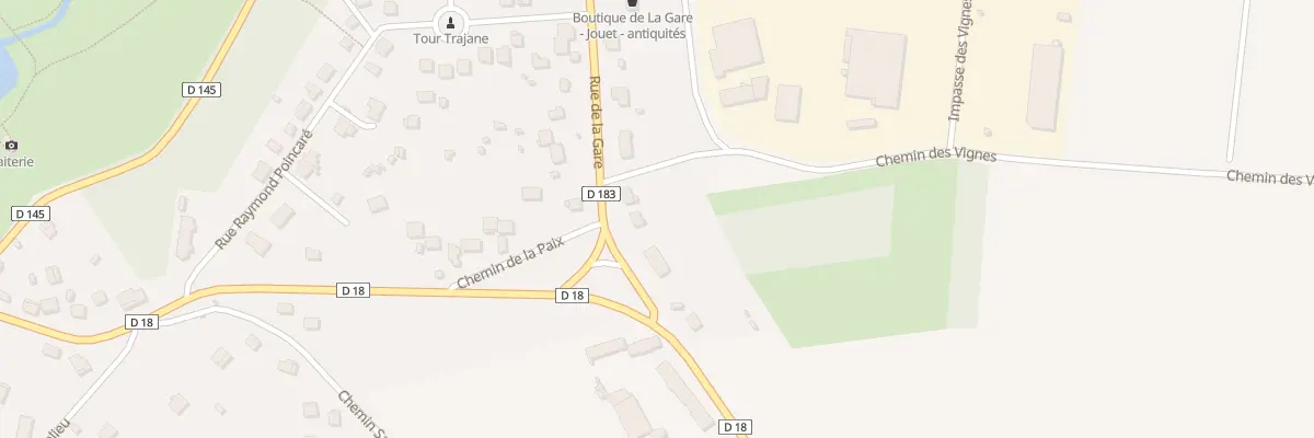 Plan du 42 Rue de la Gare au Mérévillois