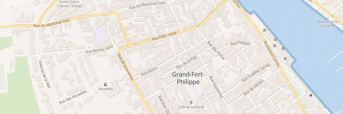 Plan du 32 Rue Jannin à Grand-Fort-Philippe