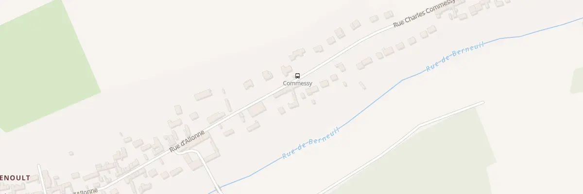 Plan du 36 Rue d’Allonne à Allonne