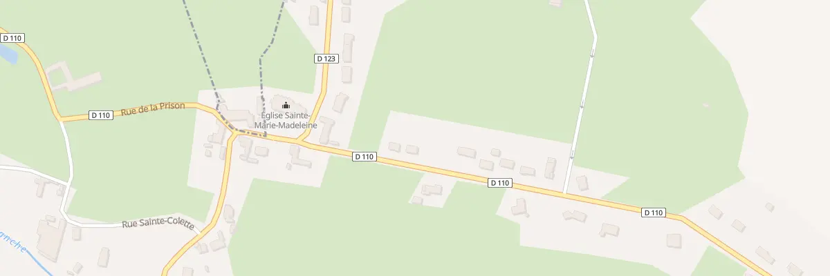 Plan du 7 Rue de Saint Quentin à Vieil-Hesdin