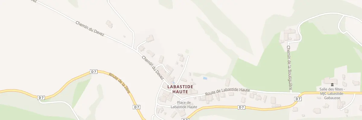 Plan du 95 Che de la Carral à Labastide-Gabausse