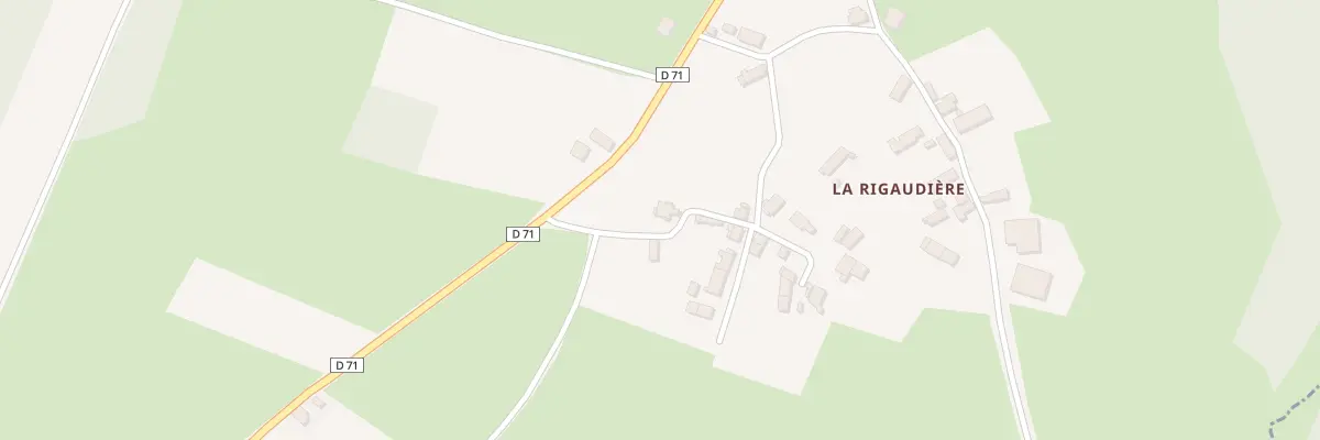 Plan du 5067 La Rigaudière à Vijon