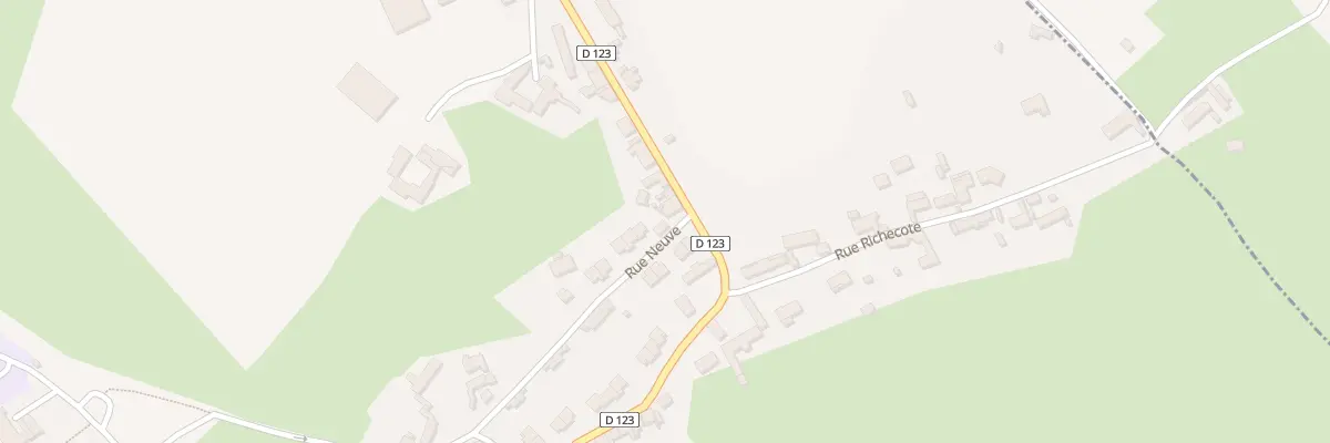Plan du 19 Rue du Marais Thiaux à Auchy-lès-Hesdin