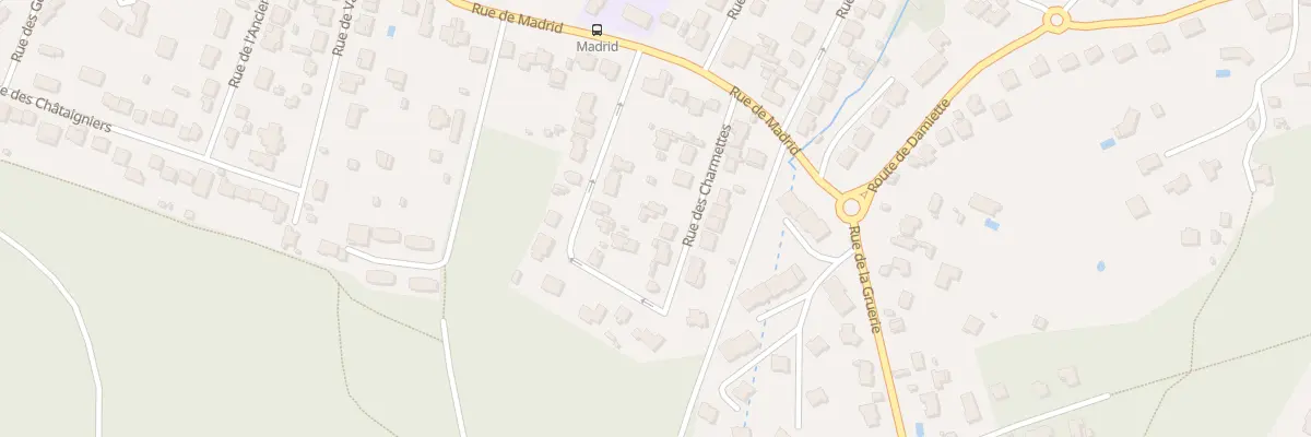 Plan du 10 Rue des Charmettes à Gif-sur-Yvette