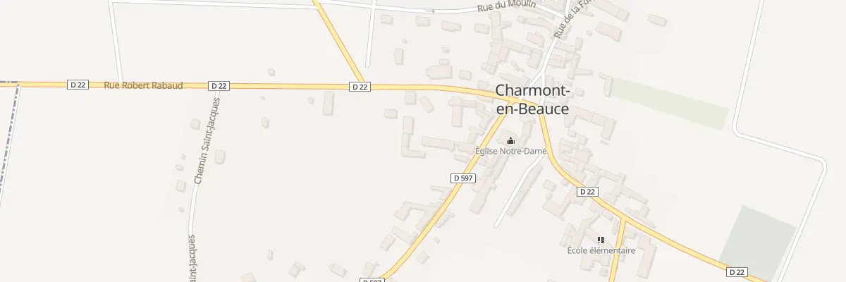 Plan du 10 Rue des Clous Rouets à Charmont-en-Beauce