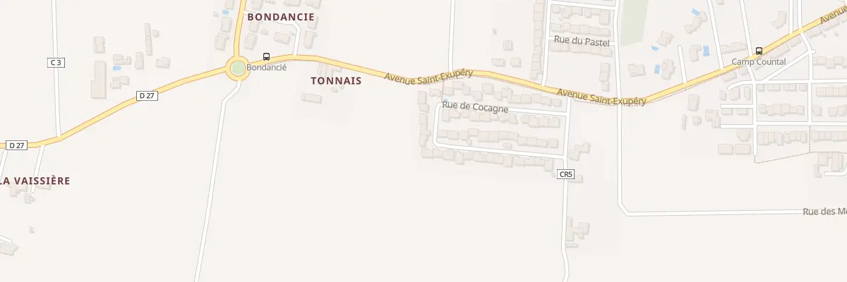 Plan du 36 Rue de Cocagne au Sequestre