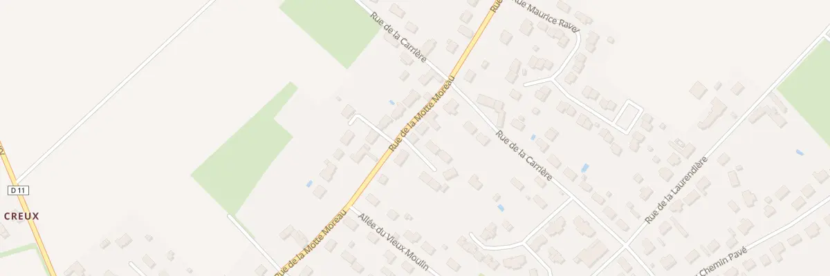 Plan du 486 Rue de la Motte Moreau à Traînou