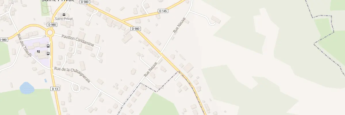 Plan du 1 Rue du Puy Chabrier à Saint-Privat