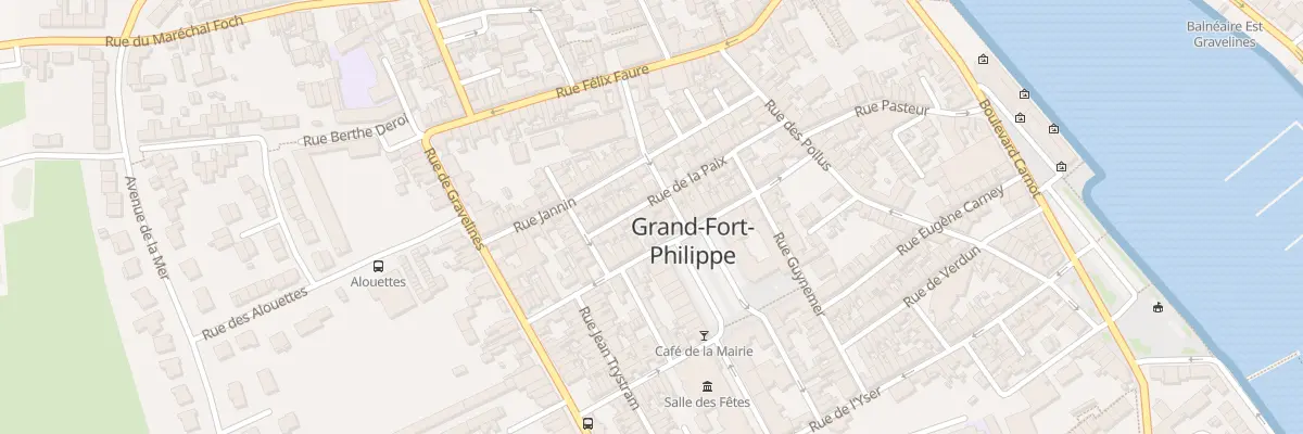 Plan du 11 Rue de la Paix à Grand-Fort-Philippe