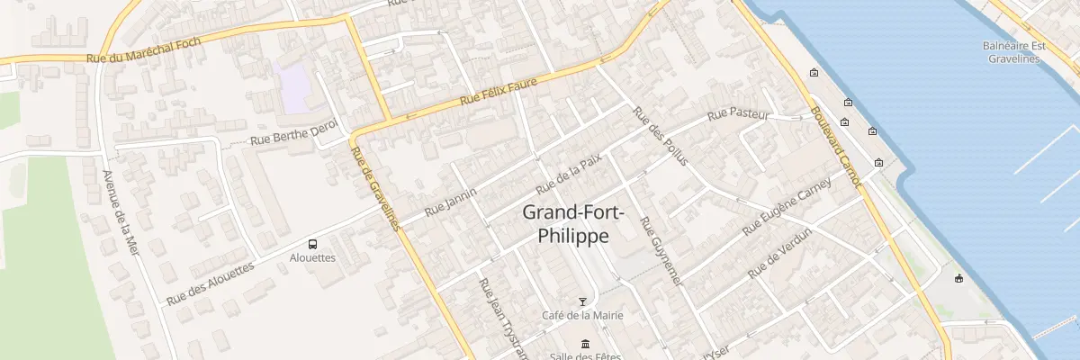 Plan du 16 Rue de la Paix à Grand-Fort-Philippe