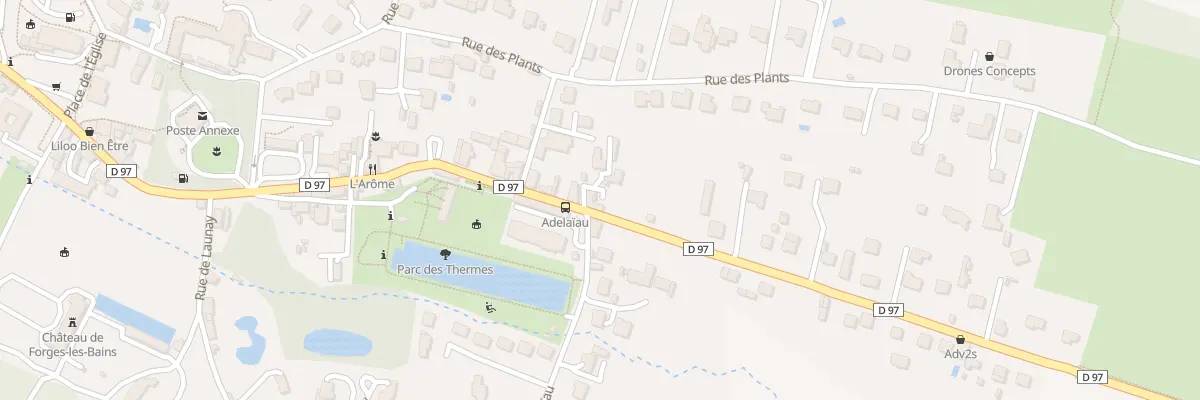 Plan du 35B Rue du Docteur Babin à Forges-les-Bains