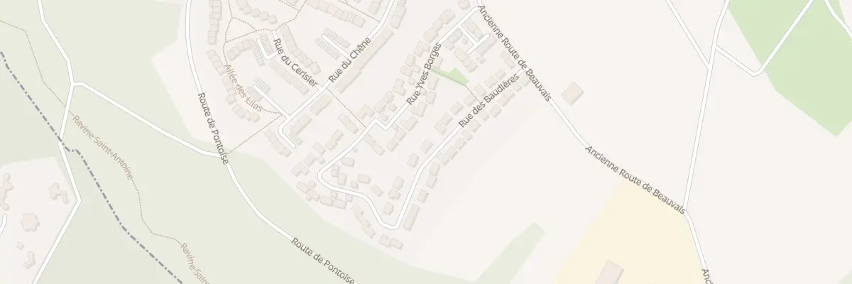 Plan du 20 Rue des Baudieres à Ennery