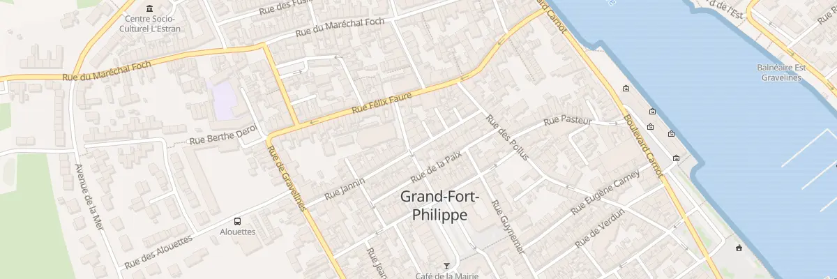 Plan du 28 Rue Jannin à Grand-Fort-Philippe