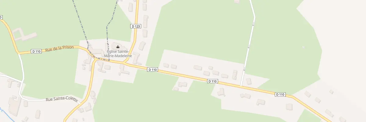 Plan du 9 Rue de Saint Quentin à Vieil-Hesdin