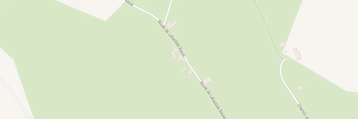Plan du 1315 Rte de Labastide Basse à Labastide-Gabausse