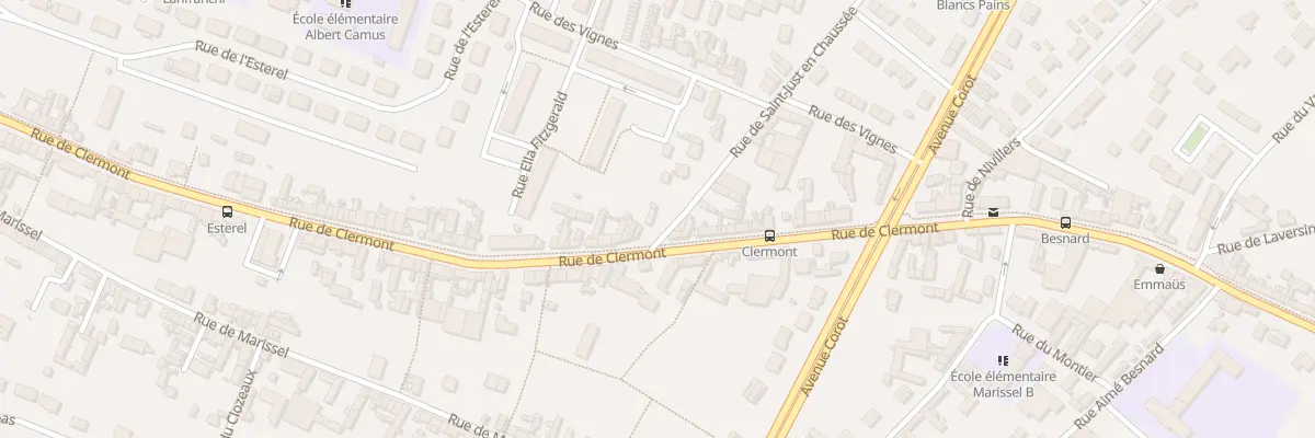 Plan du 169 Rue de Clermont à Beauvais