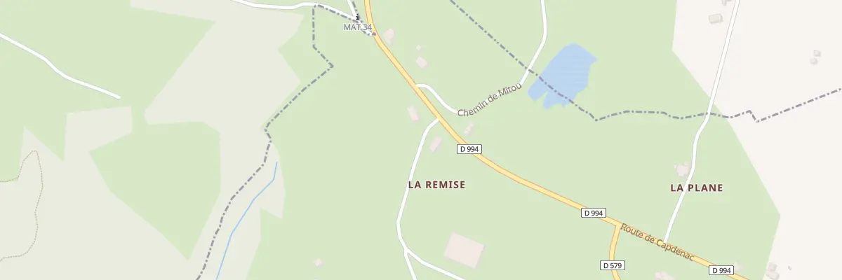 Plan du 5037 La Remise à Sonnac