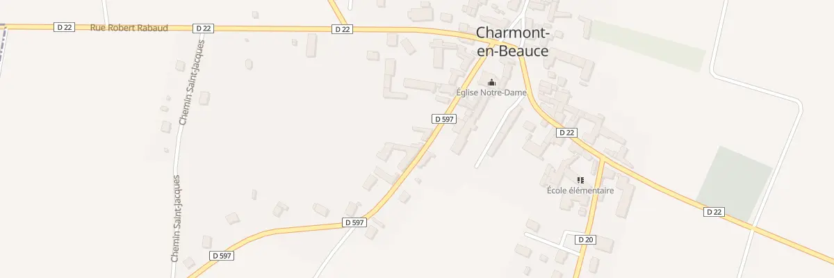 Plan du 12 Rue des Clous Rouets à Charmont-en-Beauce