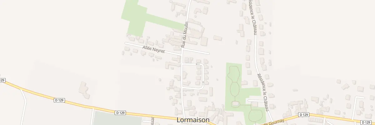 Plan du 8 Rue du Moulin à Lormaison