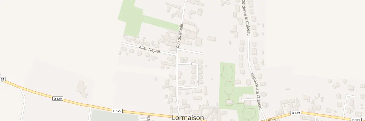 Plan du 10 Rue du Moulin à Lormaison