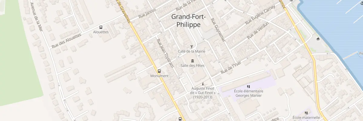 Plan du 7 Av du Onze Novembre à Grand-Fort-Philippe