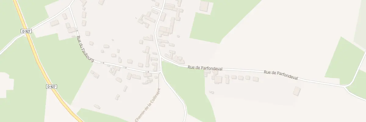 Plan du 5 Rue de Parfondeval à Corbeil-Cerf