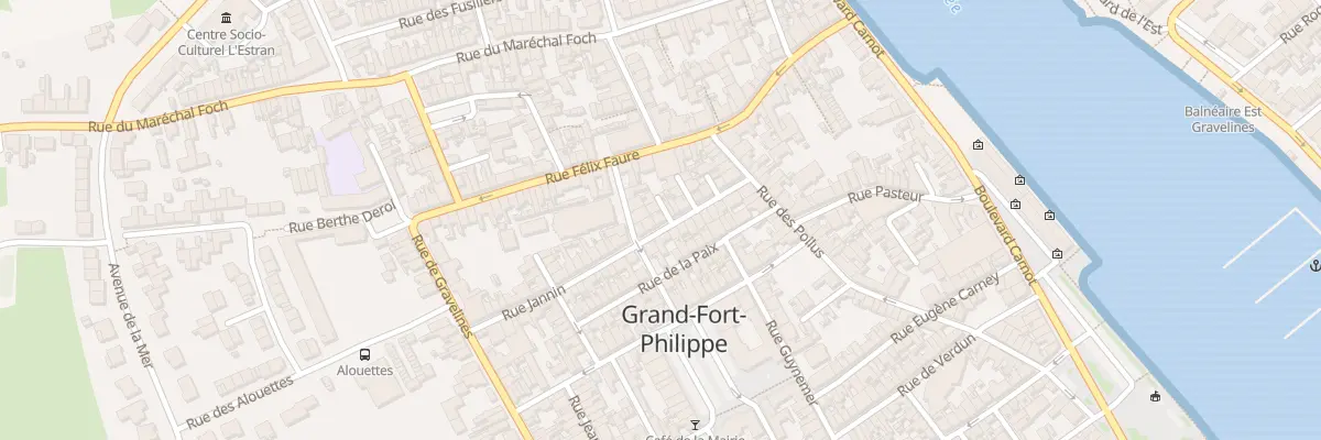Plan du 26 Rue Jannin à Grand-Fort-Philippe