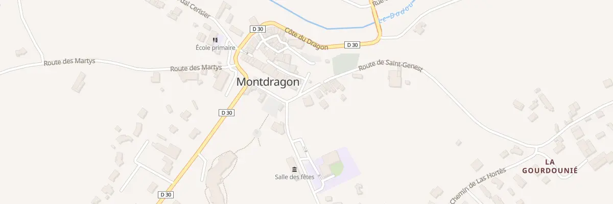 Plan du 2 Pl des Anciens Combattants à Montdragon
