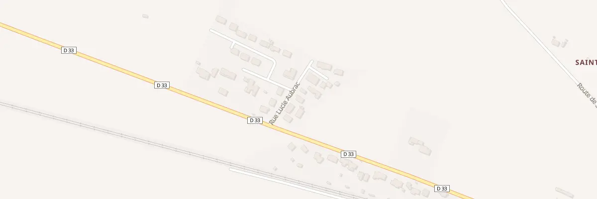 Plan du 6 Rue Lucie Aubrac à Bram