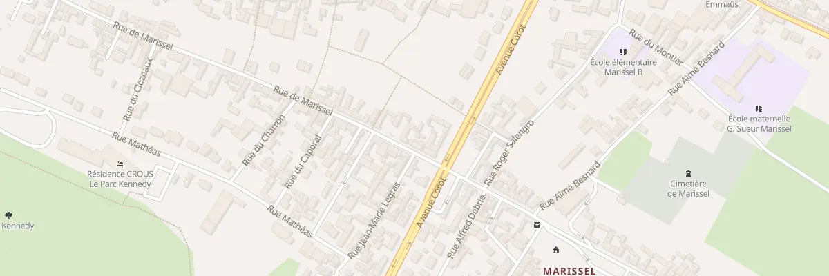 Plan du 113 Rue de Marissel à Beauvais