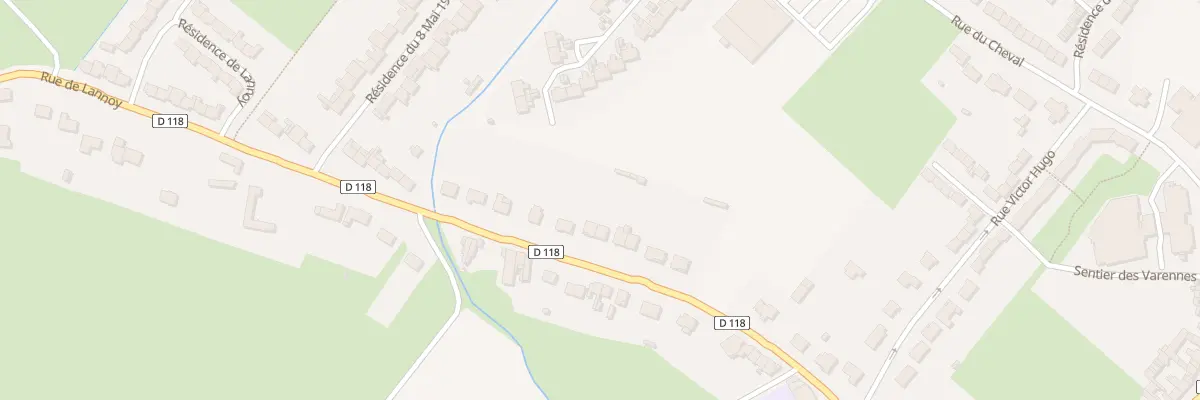 Plan du 16 Rue de Lannoy à Auxi-le-Château