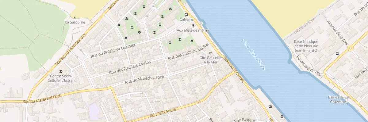 Plan du 18 Rue du Mal Foch à Grand-Fort-Philippe