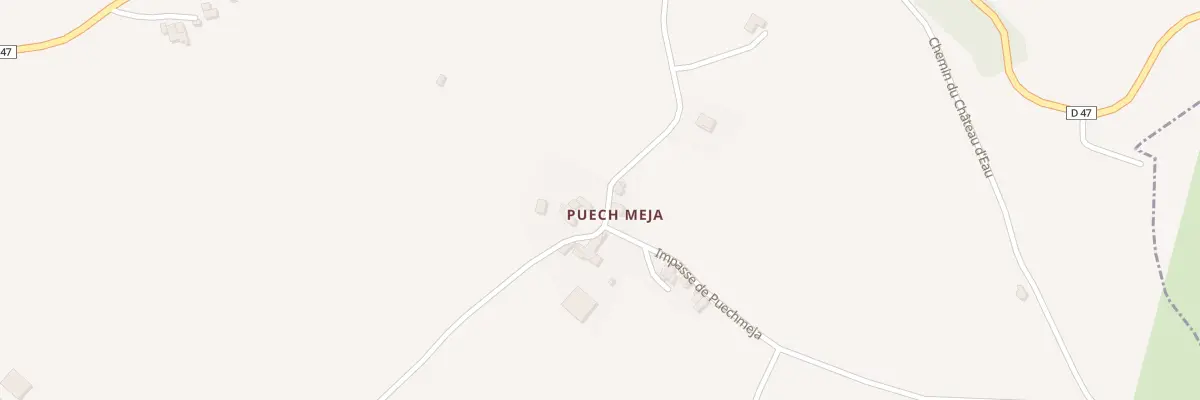 Plan du 5240A Puechmeja à Maleville