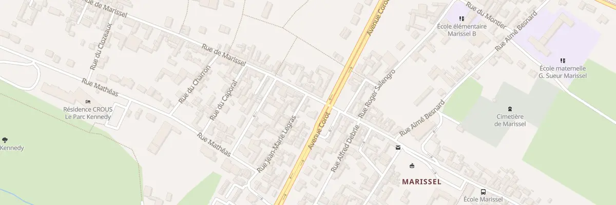 Plan du 146 Rue de Marissel à Beauvais