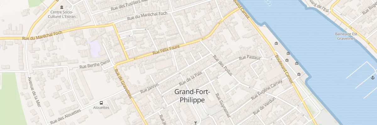 Plan du 20 Rue Jannin à Grand-Fort-Philippe