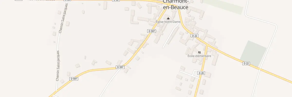Plan du 9 Rue des Clous Rouets à Charmont-en-Beauce