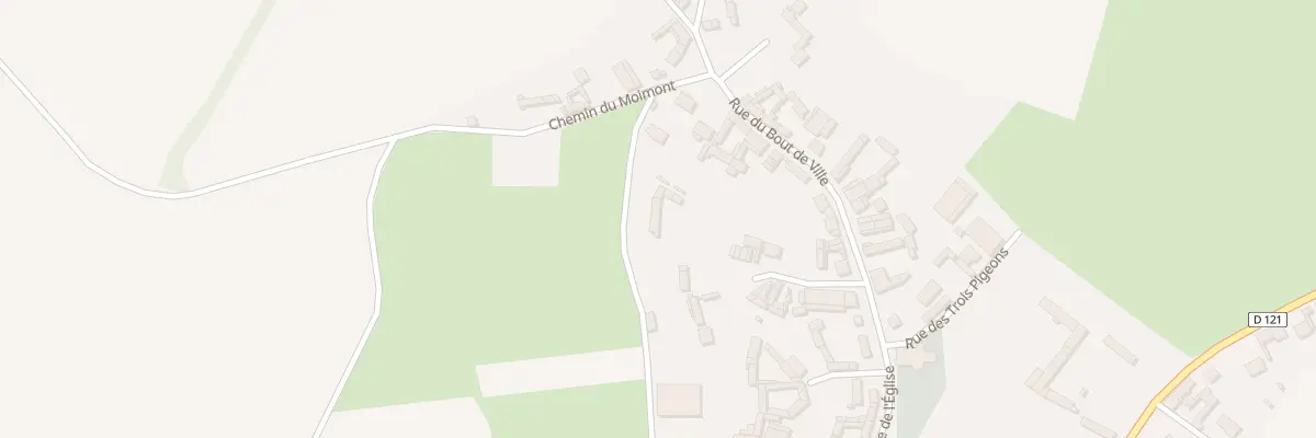 Plan du 5068A Le Village à Fourdrinoy