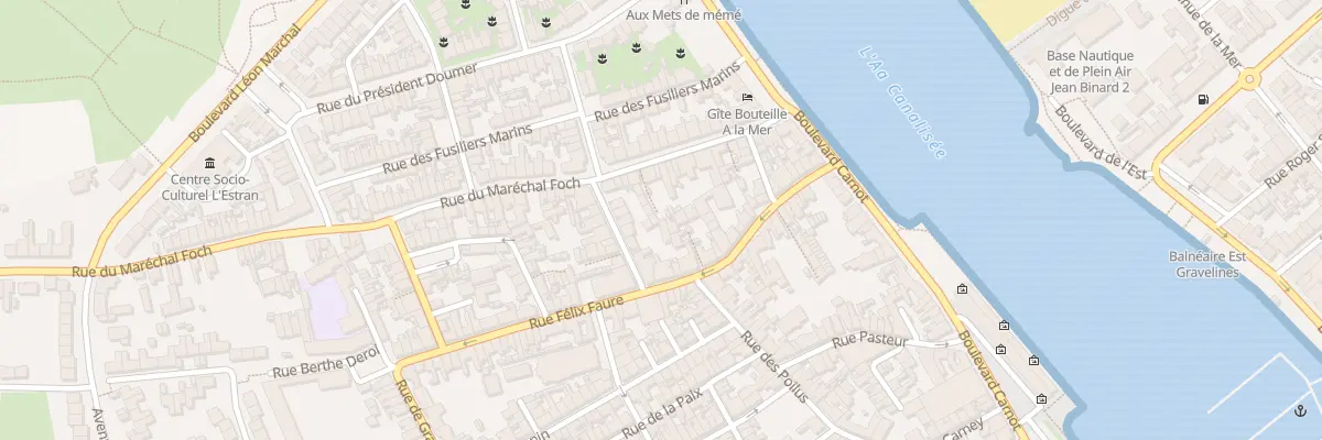 Plan du 39 Rue du Mal Foch à Grand-Fort-Philippe