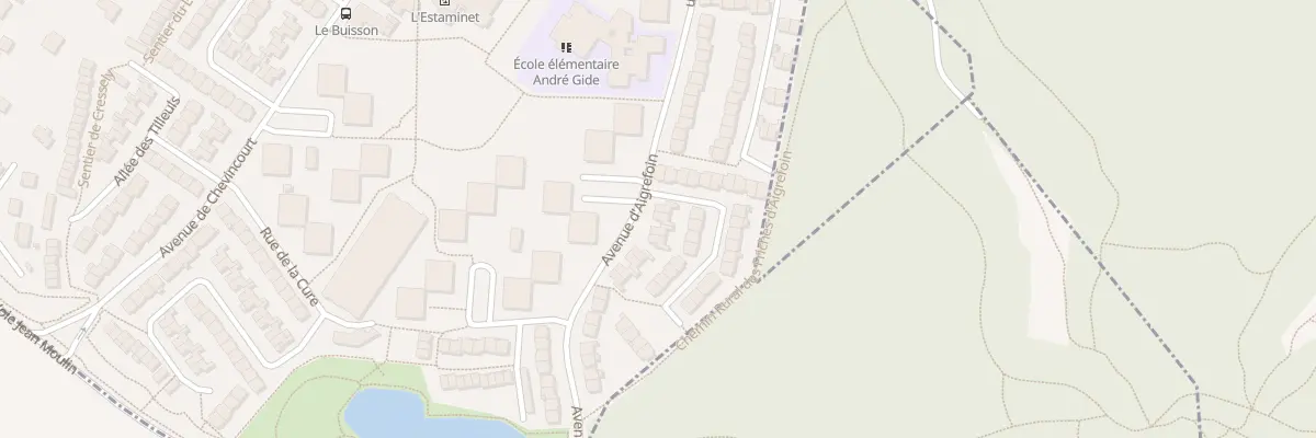 Plan du 67 Av d’Aigrefoin à Magny-les-Hameaux