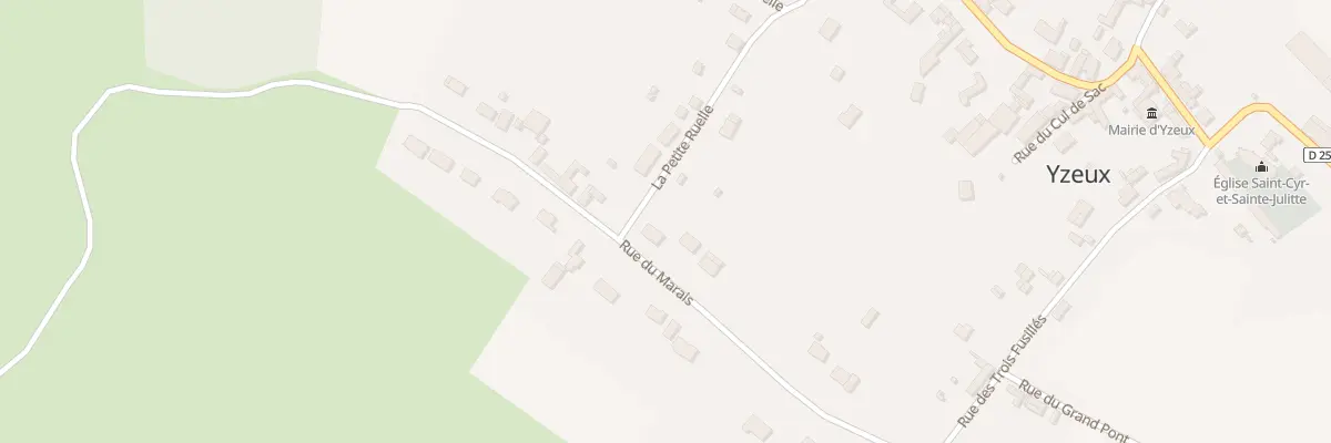 Plan du 18 Rue du Marais à Yzeux