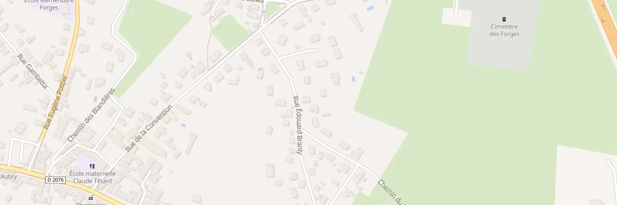 Plan du 30 Rue Edouard Branly à Vierzon