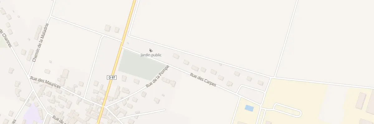 Plan du 3 Rue des Carpes à Autruy-sur-Juine