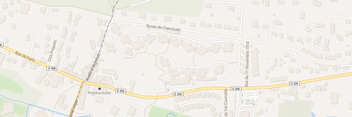 Plan du 160 Av General Leclerc à Gif-sur-Yvette