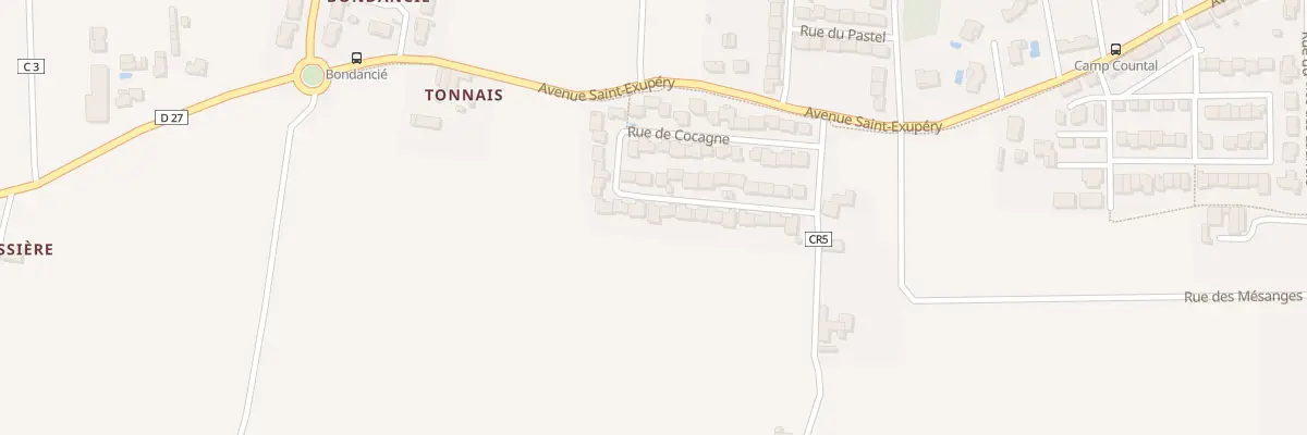 Plan du 44 Rue de Cocagne au Sequestre
