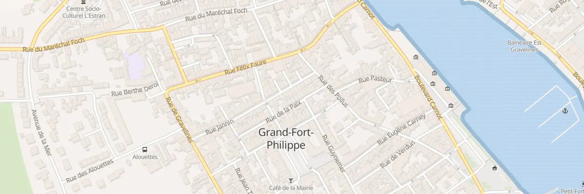 Plan du 9 Rue Jannin à Grand-Fort-Philippe