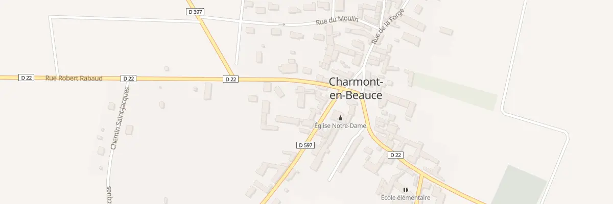 Plan du 4 Rue des Clous Rouets à Charmont-en-Beauce
