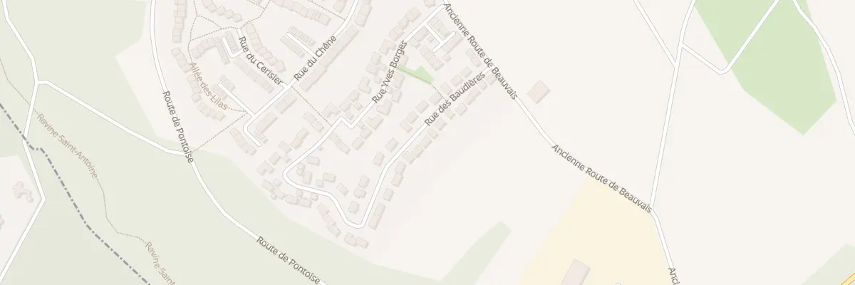 Plan du 17 Rue des Baudieres à Ennery
