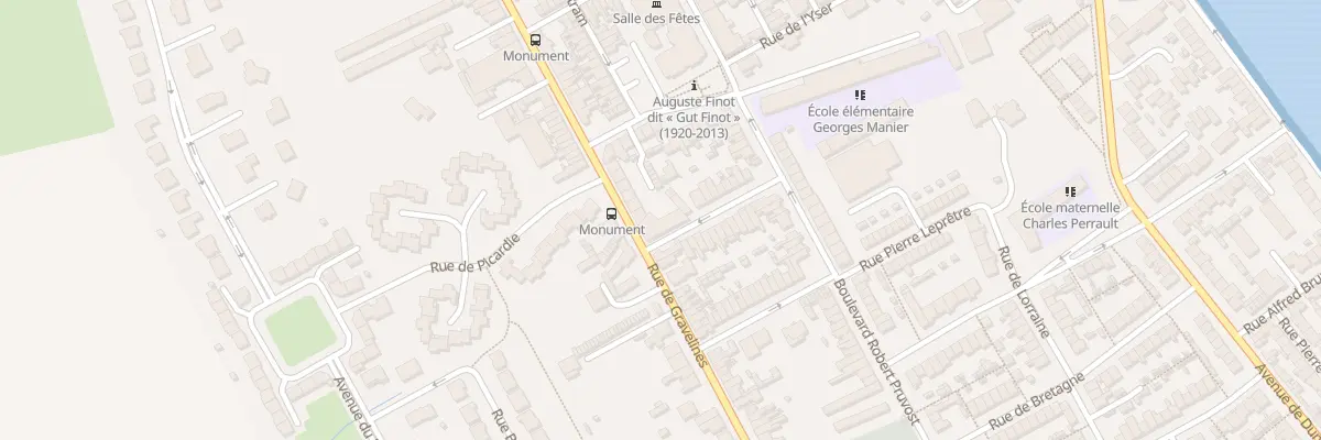 Plan du 51 Rue de Gravelines à Grand-Fort-Philippe