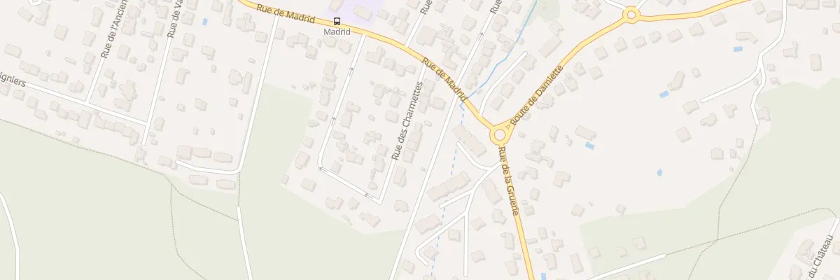 Plan du 7 Rue des Charmettes à Gif-sur-Yvette